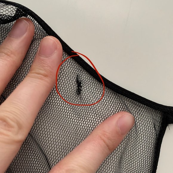 Babaton Lionel Blouse Sz Small BLACK Aritzia - Picture 9 of 9